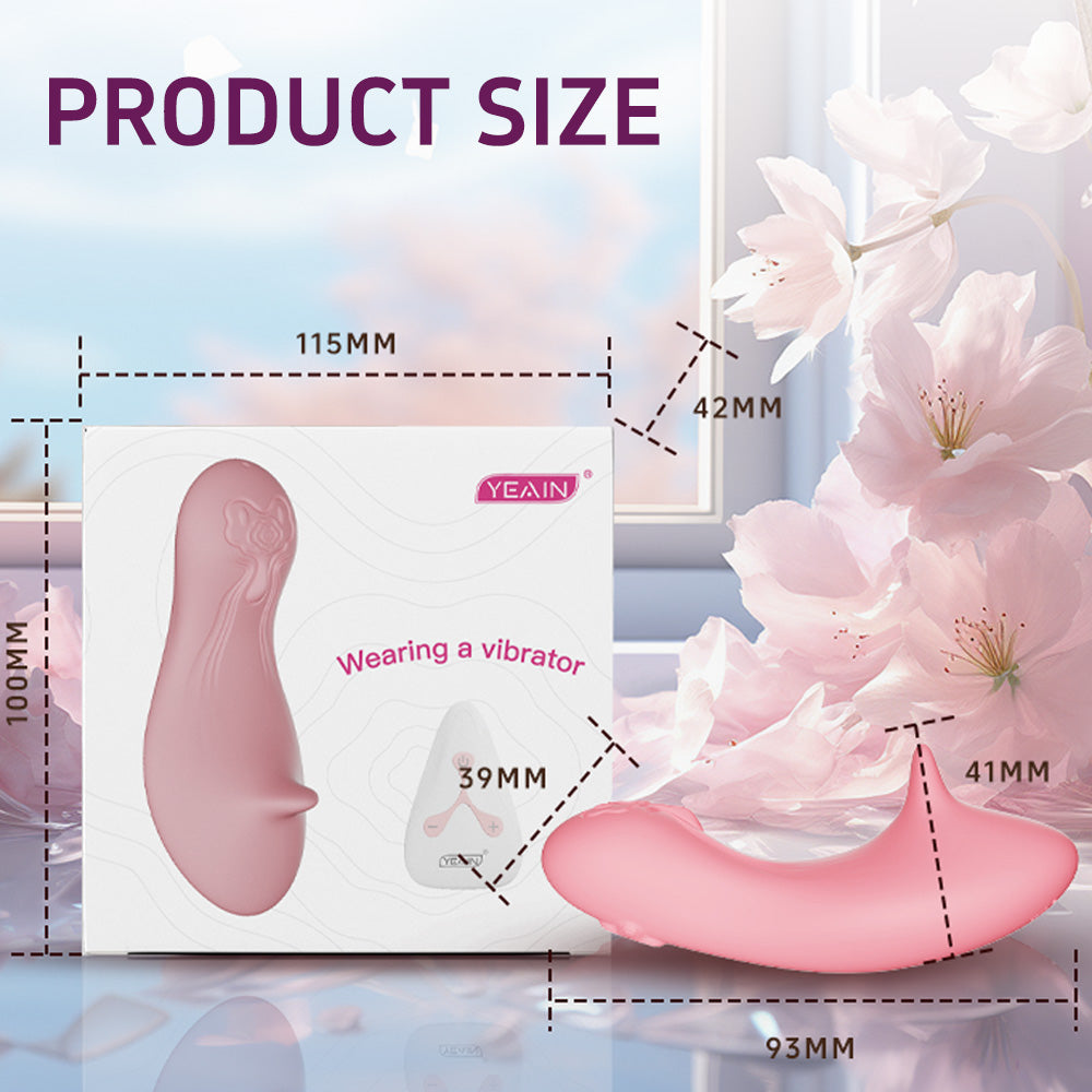 Wearable Vibrating Masturbator with Remote Control for Women - Xoxomoving Xoxomoving