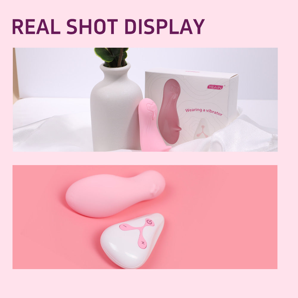 Wearable Vibrating Masturbator with Remote Control for Women - Xoxomoving Xoxomoving