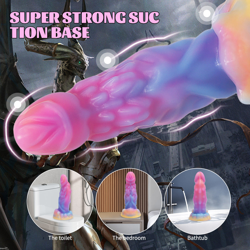5 Inch Silicone Monster Fantasy Dragon Dildo Xoxomoving