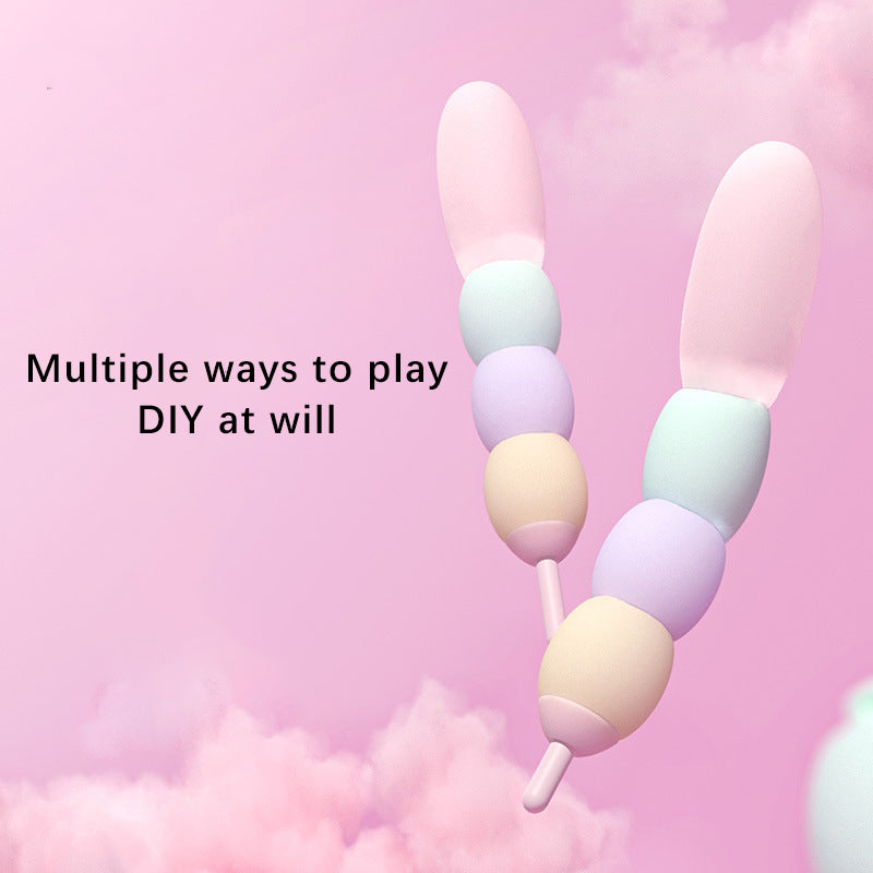 Xoxomoving - Candy Vibrator DIY Vibrator Egg Removable Sex Toys Female Masturbator Xoxomoving