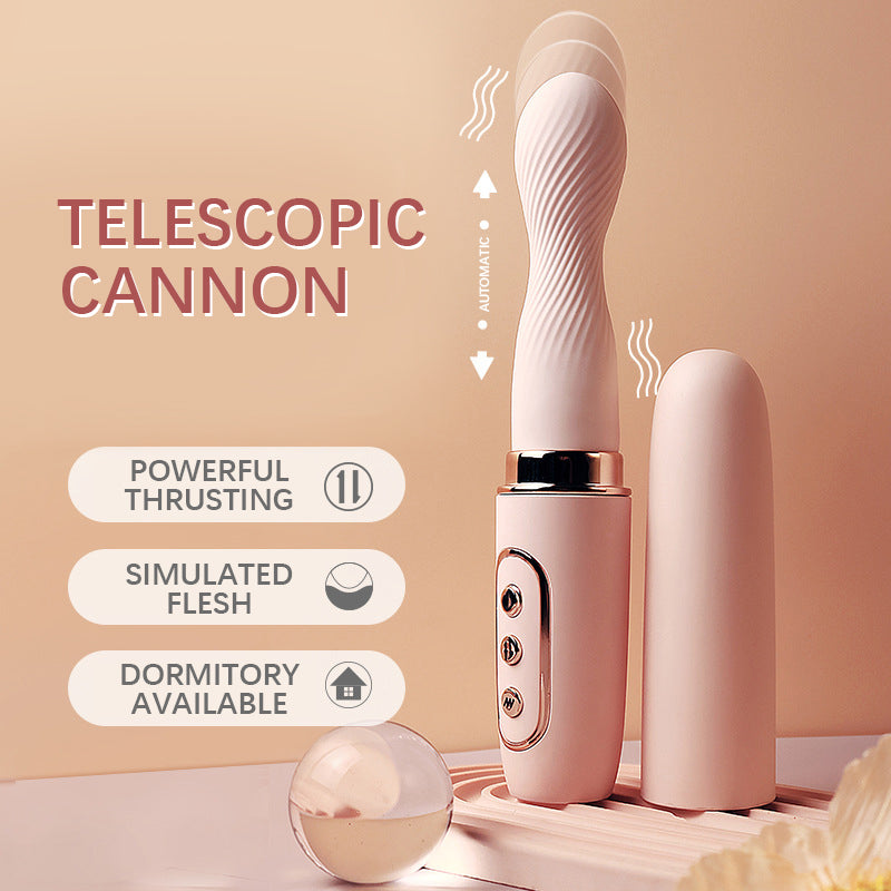 Xoxomoving Automatic Thrusting Masturbator for Women - Retractable Design Xoxomoving