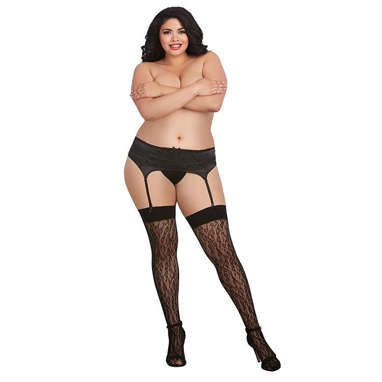 Leopard Print Thigh High Stockings Xoxomoving