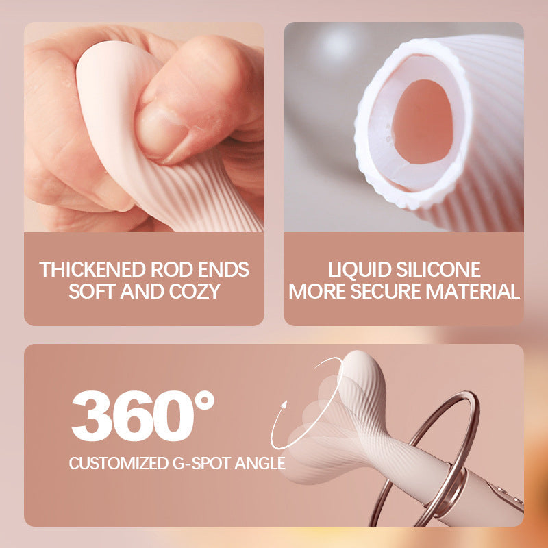 Xoxomoving Automatic Thrusting Masturbator for Women - Retractable Design Xoxomoving