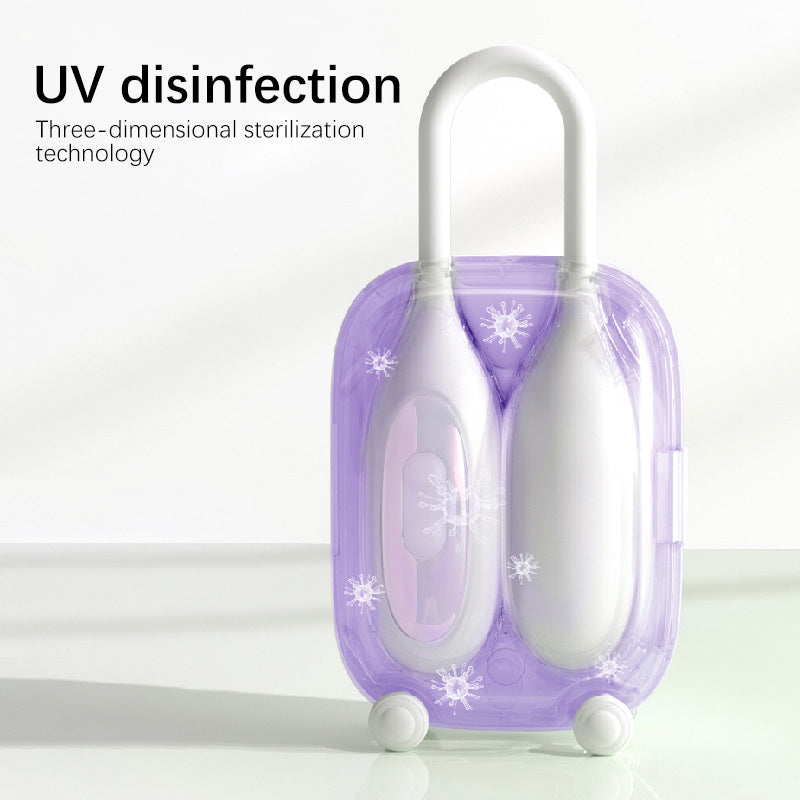 Xoxomoving - Colorful travel case female sex toys multi-frequency vibrator sucker Xoxomoving