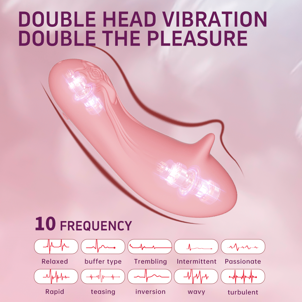 Wearable Vibrating Masturbator with Remote Control for Women - Xoxomoving Xoxomoving