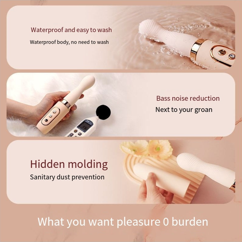 Xoxomoving Automatic Thrusting Masturbator for Women - Retractable Design Xoxomoving