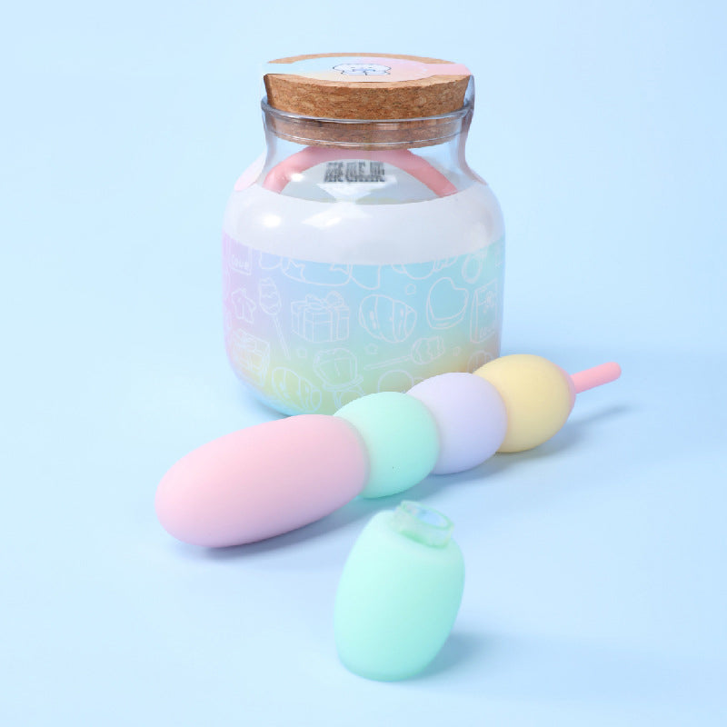 Xoxomoving - Candy Vibrator DIY Vibrator Egg Removable Sex Toys Female Masturbator Xoxomoving