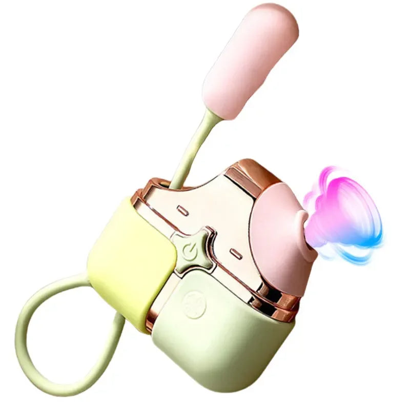 Xoxomoving- Exquisite Box 2-in-1 Clit Sucker With Bullet Vibrator Xoxomoving