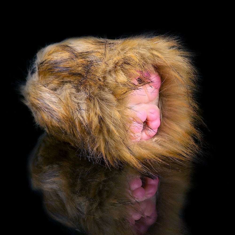 Monkey Pussy Pocket Animal Masturbator - Dual Vaginal Penis Masturbation Furry Sex Toy for Men Xoxomoving