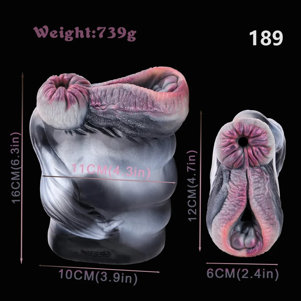 Zebra Animal Vagina Pussy Male Masturbation Cup - Pocket Realistic Silicone Penis Sex Toy Xoxomoving