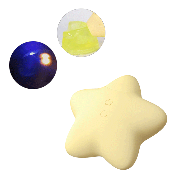 Starry sky projection light vibrator sucking vibration fun wireless charging-Xoxomoving Xoxomoving