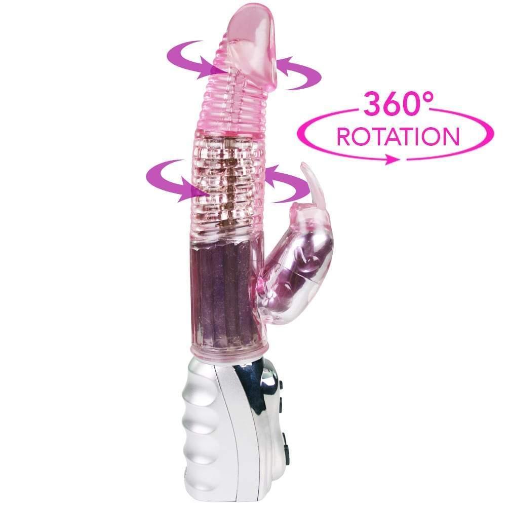 #1 Rotating Rabbit Dual-Action Vibrator - Xoxomoving