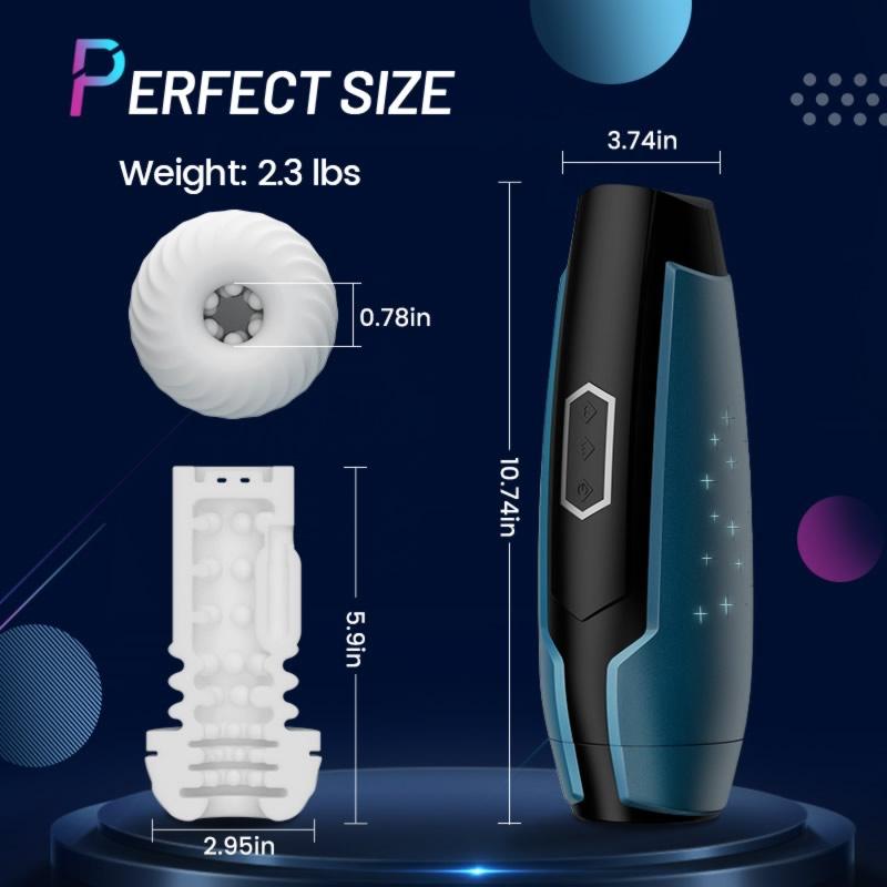 Starlight - Thrusting Vibrating Masturbation Cup - Xoxomoving