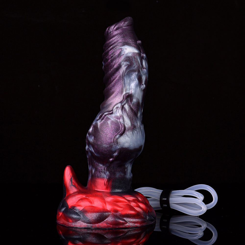 7 Inch Raised Spiked Dog Squirting Dildo Xoxomoving