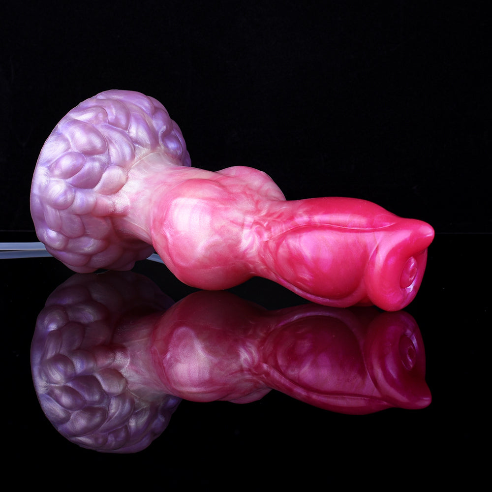 8 Inch Silicone Monster Dog Squirting Dildo Xoxomoving