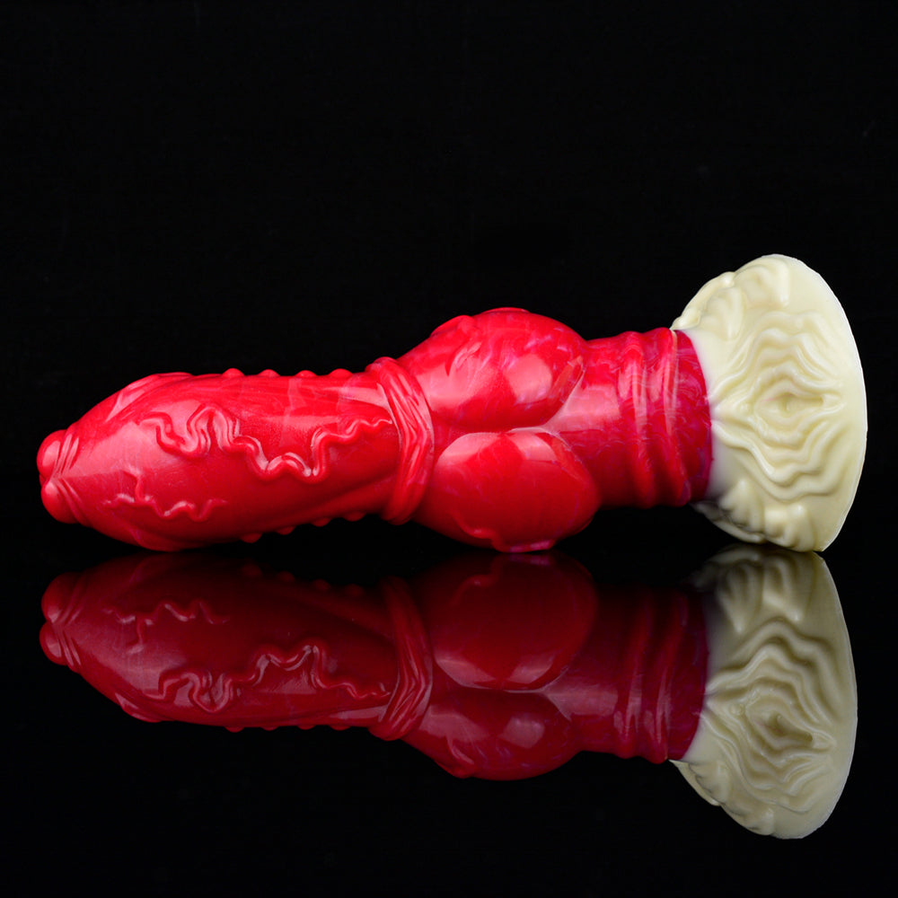 9 Inch Realistic Red Hell Dog Dildo Xoxomoving