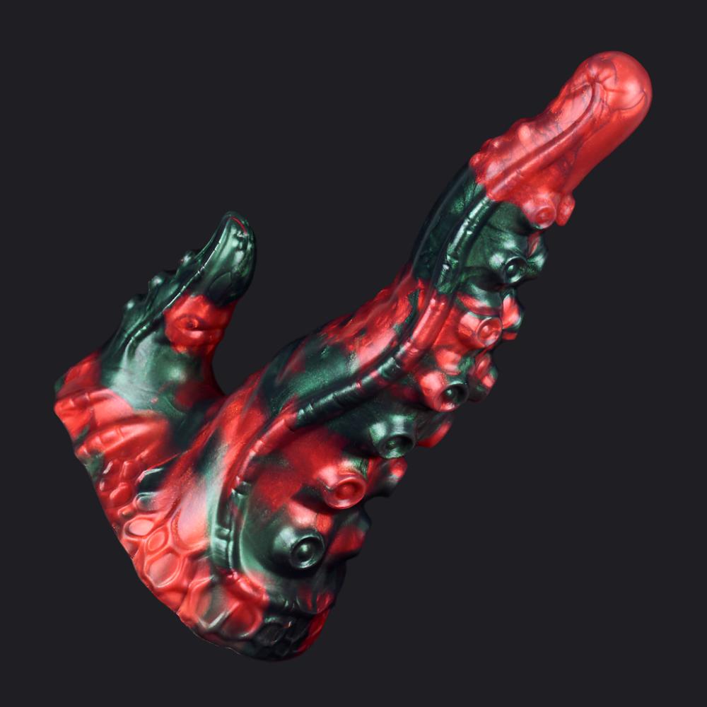 Bashe Dildo Premium Silicone Serpent Fantasy Toy Xoxomoving