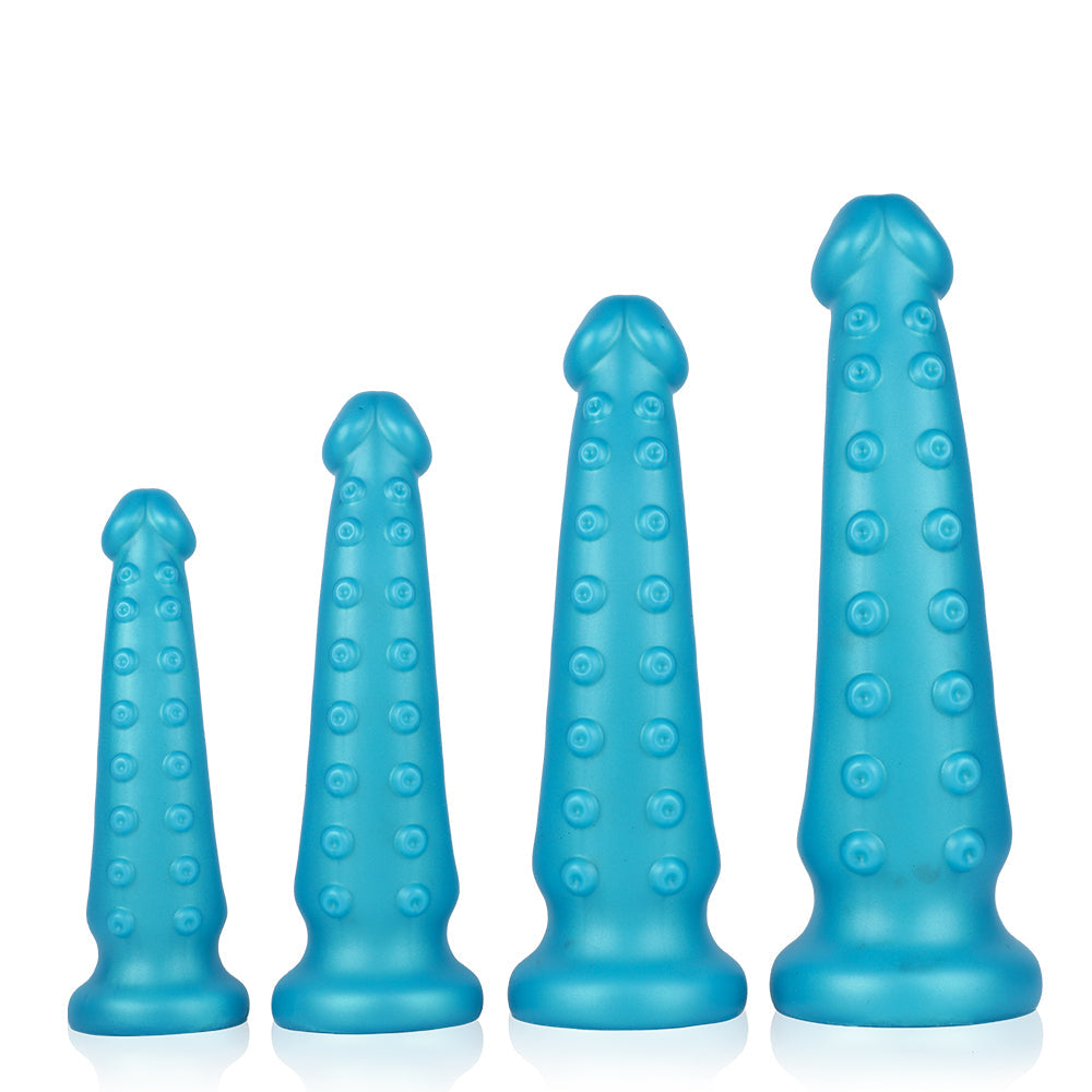 Octopus Tentacle Dildo – Platinum Silicone with Suction Cup Base Xoxomoving