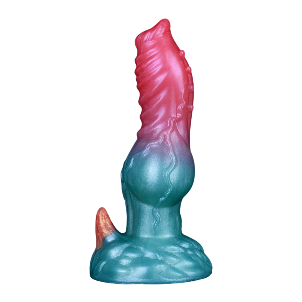 7 Inch Silicone Knot Dog Spiked Dildo Xoxomoving