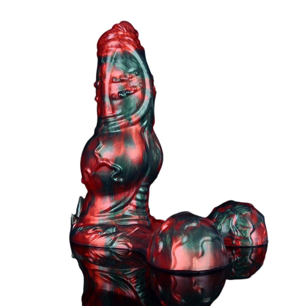 7 Inch Knot Monster Silicone Dog Dildo Xoxomoving