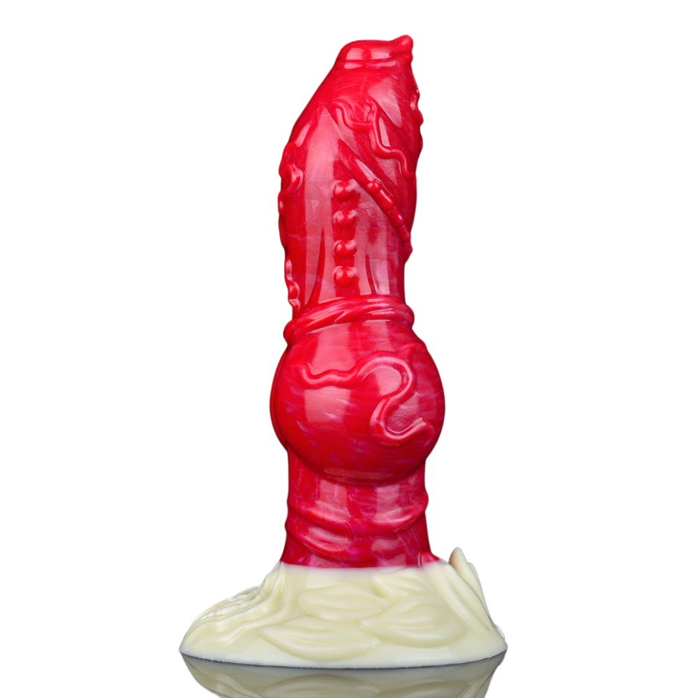 9 Inch Realistic Red Hell Dog Dildo Xoxomoving