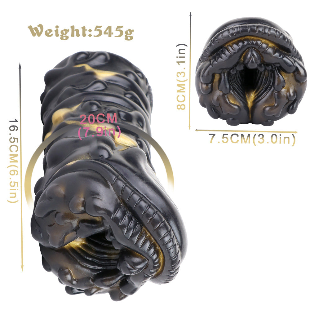 Fantasy Monster Pocket Pussy Masturbator Male Sex Toy - Silicone Penis Massage Milk Xoxomoving