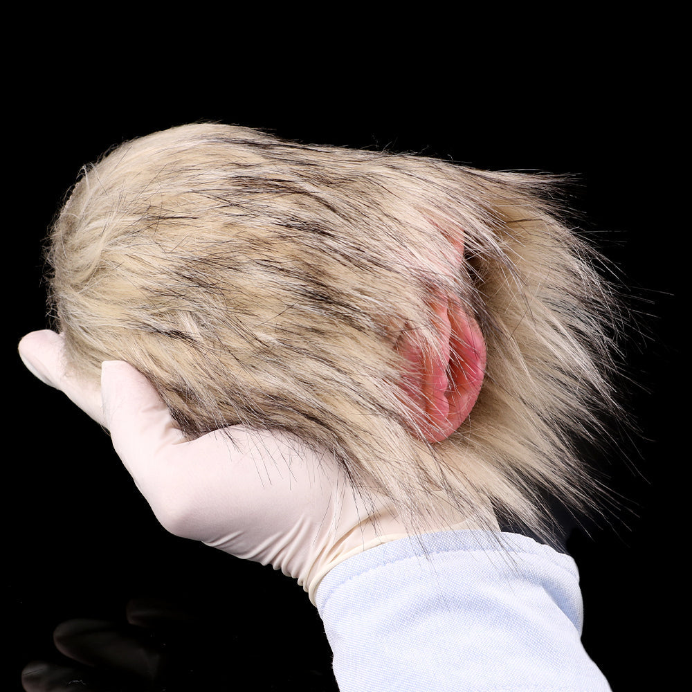 Donkey Pocket Pussy Masturbation Cup - Lifelike Animal Fur Vaginal Penis Masturbator Xoxomoving
