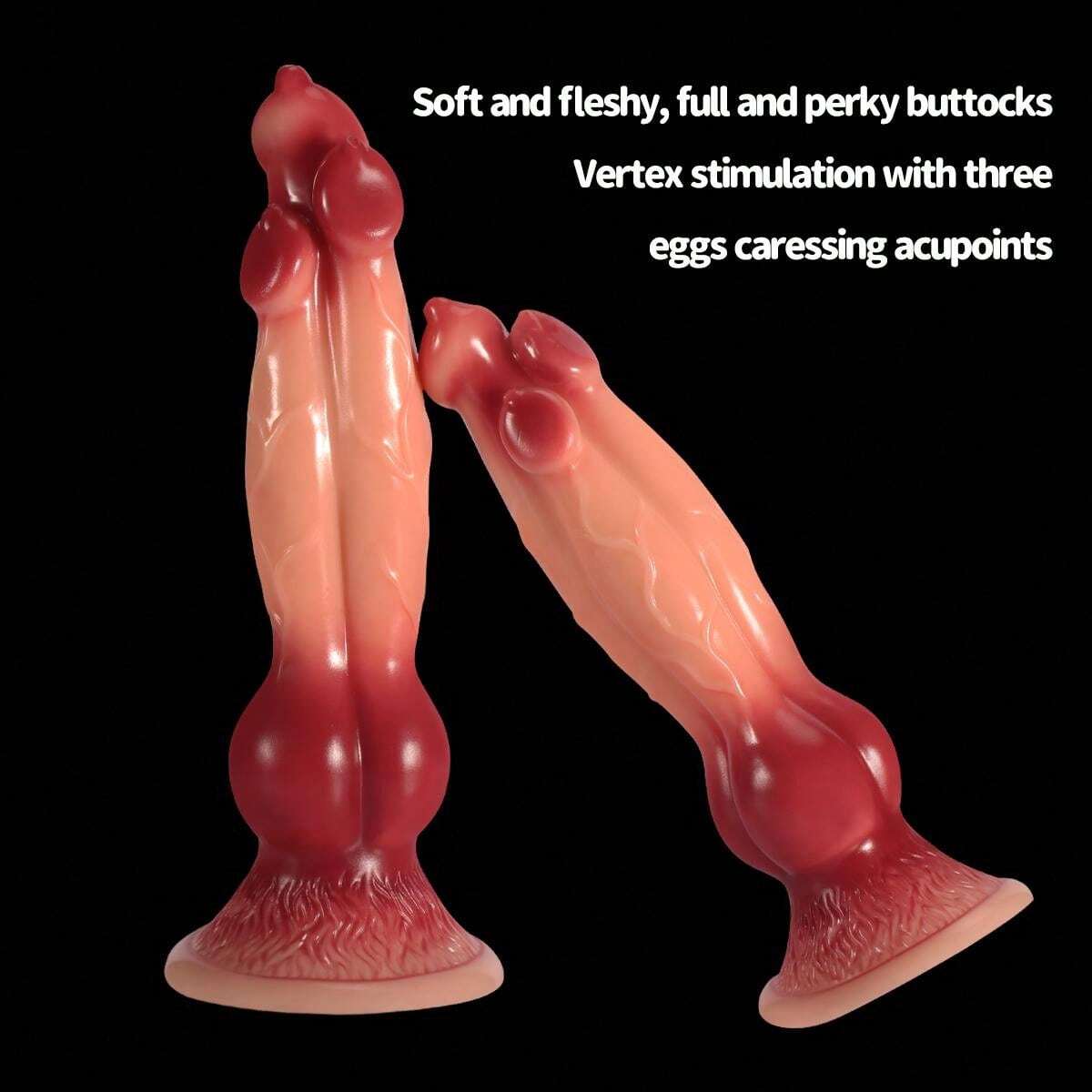 Fantasy Dog Penis Knot Dildo STS
