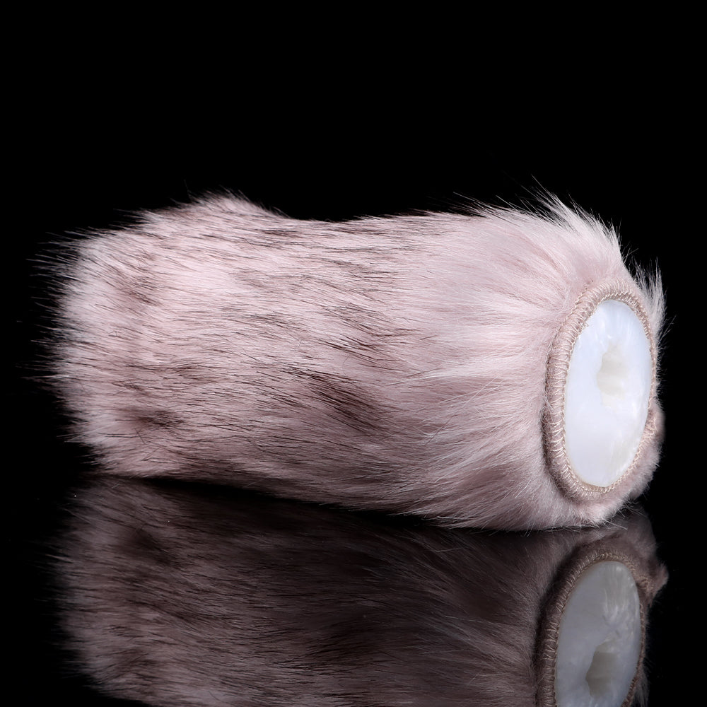 Furry Dog Pocket Pussy - Realistic Animal Vaginal Double Open Penis Masturbator Xoxomoving
