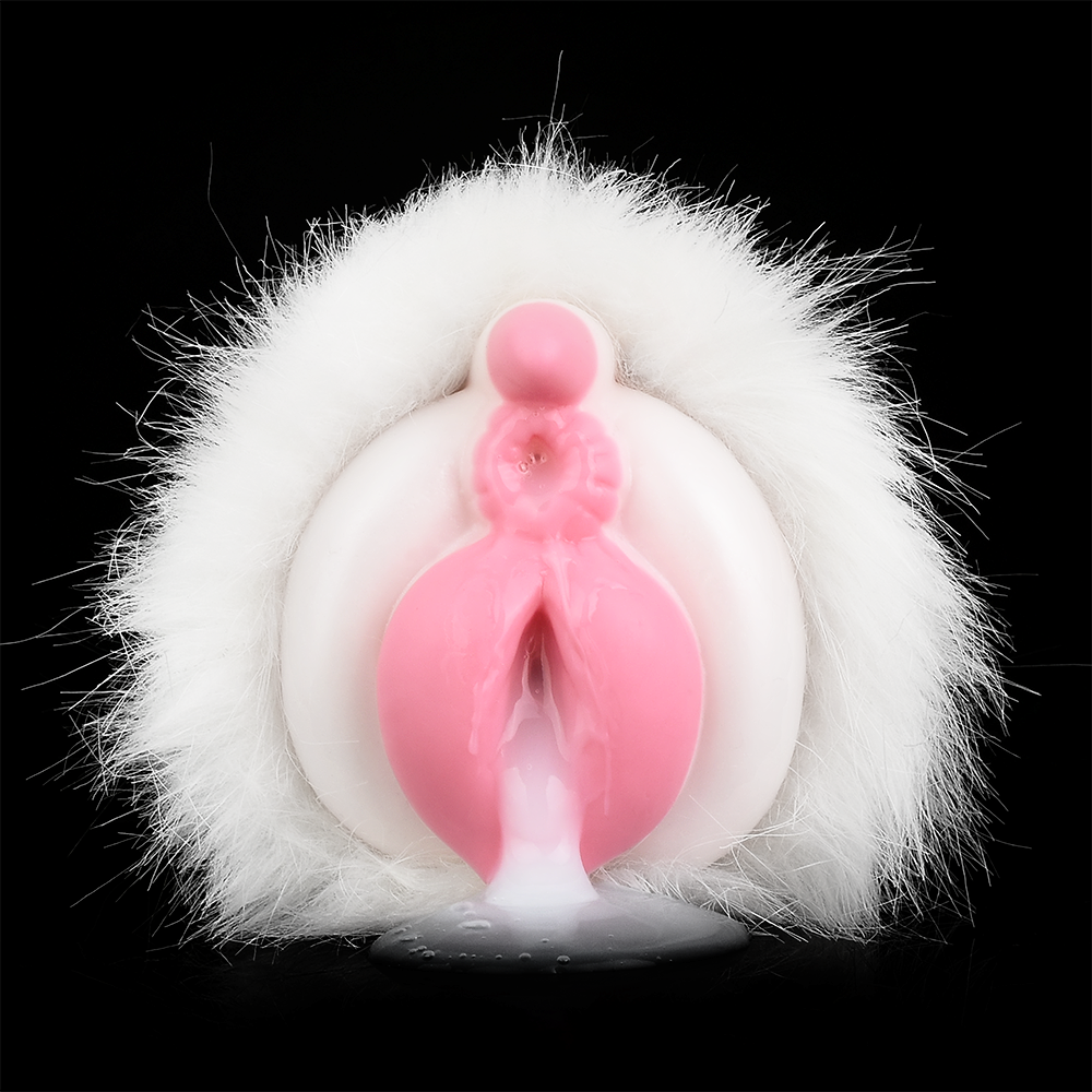 Furry Animal Pocket Pussy Penis Masturbation Cup - Polor Bear Vaginal Masturbator Sex Toy for Men Xoxomoving