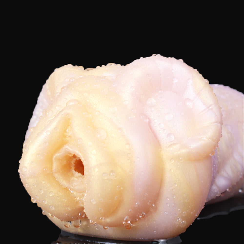 Peach Sheep Pocket Pussy Masturbator - Fantasy Silicone Stroker Masturbation Cup for Men Xoxomoving