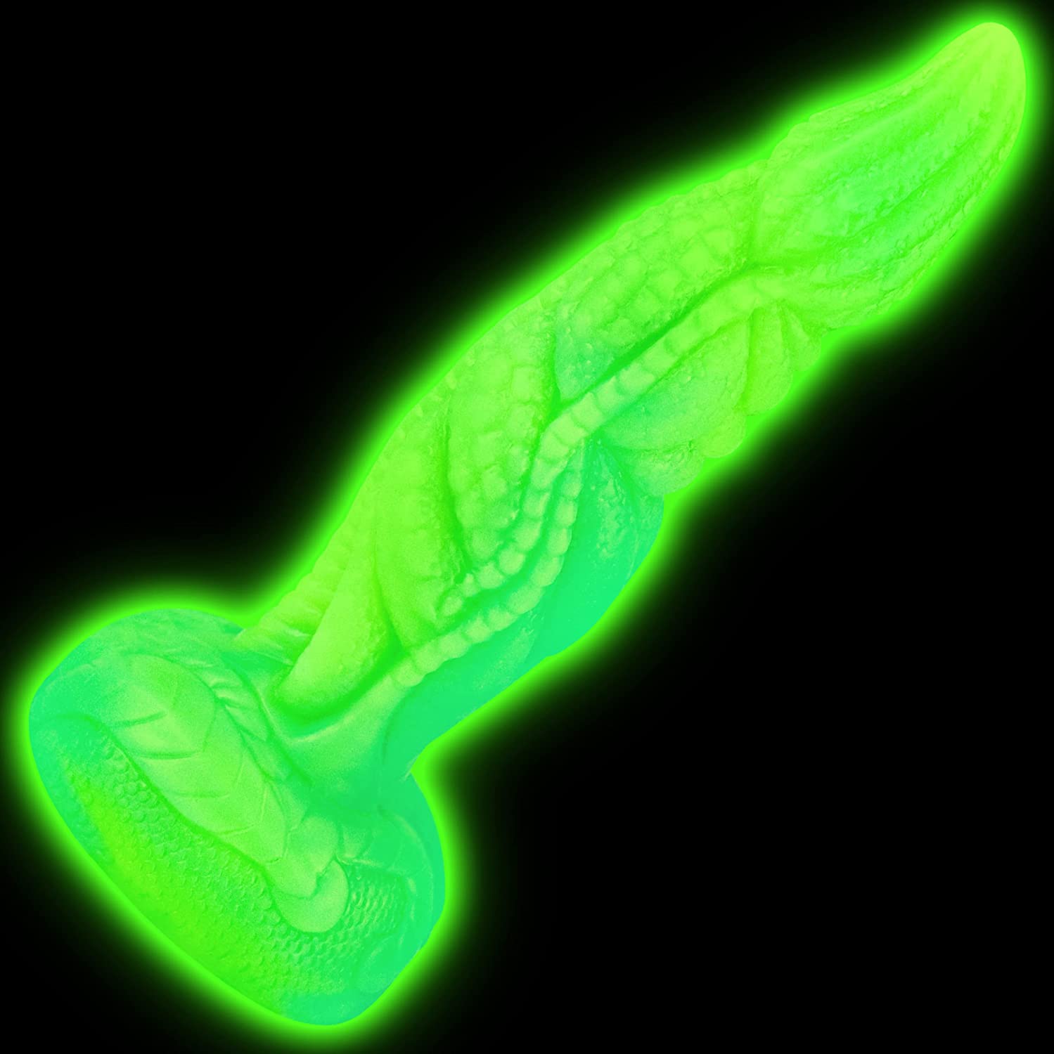 Green Dragon Glow In The Dark Dildo