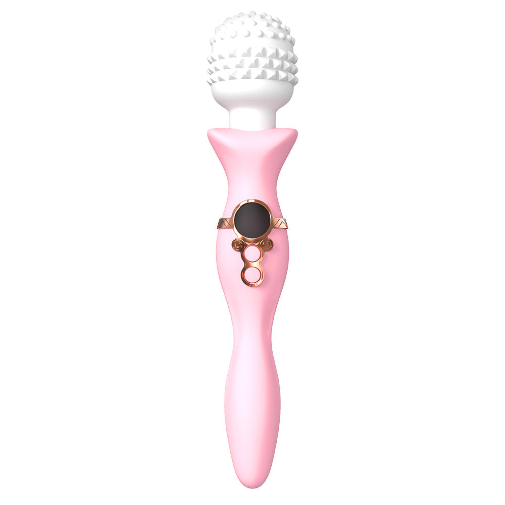 Xoxomoving Dual-Head Magic Massage Wand, Multi-Speed AV Vibrator Xoxomoving