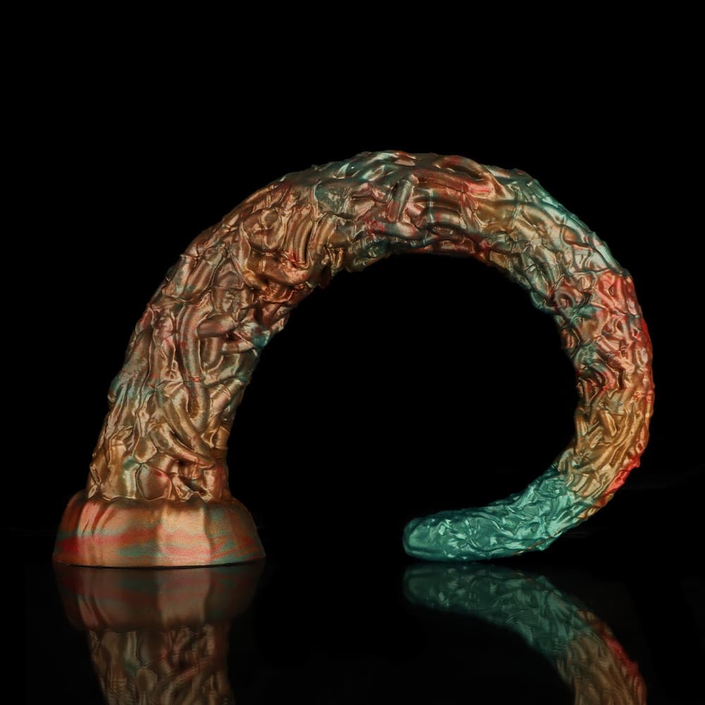 Vine Green Tentacle Dildo – Nature-Inspired Silicone Fantasy Toy Xoxomoving