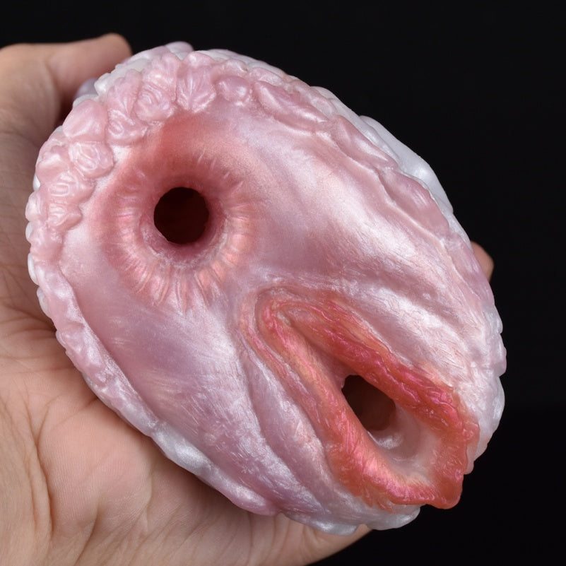 Fantasie Pink Pussycat Alien Sex Doll - Dual-Channel Pocket Masturbator Sex Toys for Men Xoxomoving
