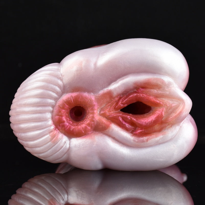 Pink Demonic Cow Pussy – Wild-Grip Silicone Pocket Masturbator Sex Toys for Men Xoxomoving