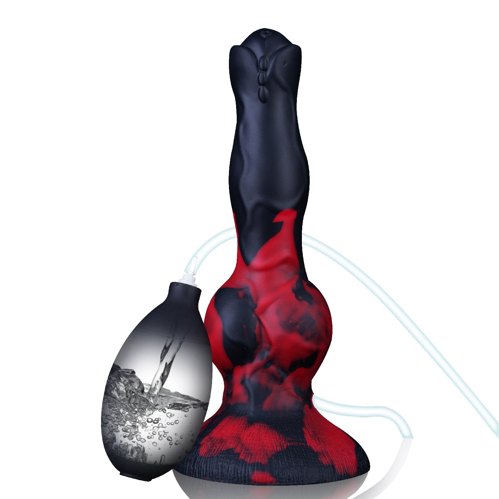 8 Inch Knot Dog Squirting Dildo STS