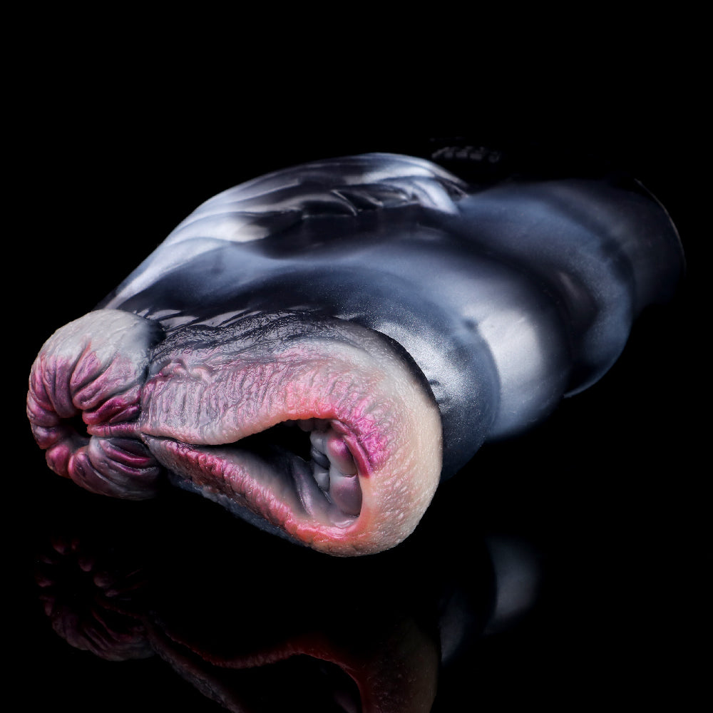 Zebra Animal Vagina Pussy Male Masturbation Cup - Pocket Realistic Silicone Penis Sex Toy Xoxomoving