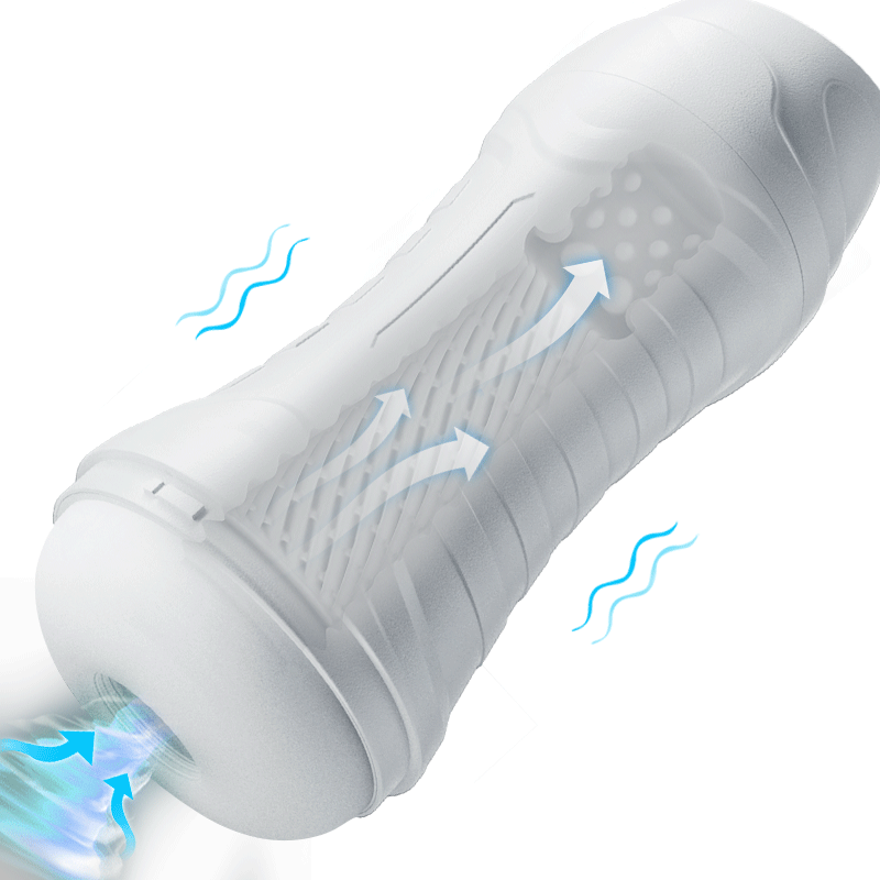 STARK 3 Sucking and Vibrating Masturbators Electric Pocket Pussy Male Masturbation Cup - Xoxomoving