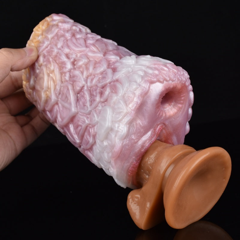 Fantasie Pink Pussycat Alien Sex Doll - Dual-Channel Pocket Masturbator Sex Toys for Men Xoxomoving