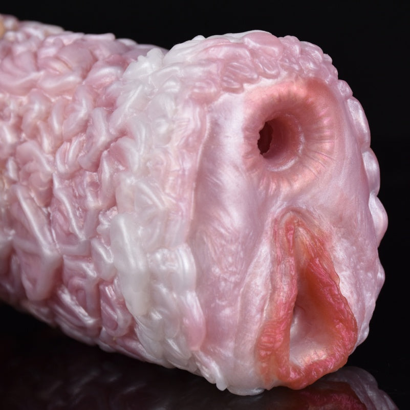 Fantasie Pink Pussycat Alien Sex Doll - Dual-Channel Pocket Masturbator Sex Toys for Men Xoxomoving