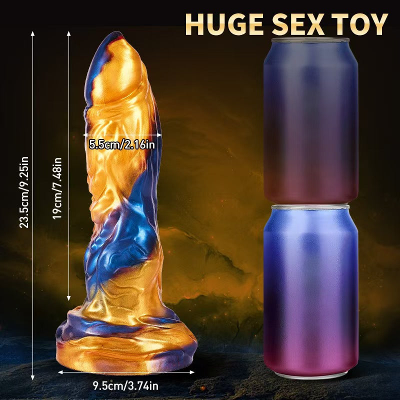 9 inch Thrusting wolf Monster Dildo Xoxomoving