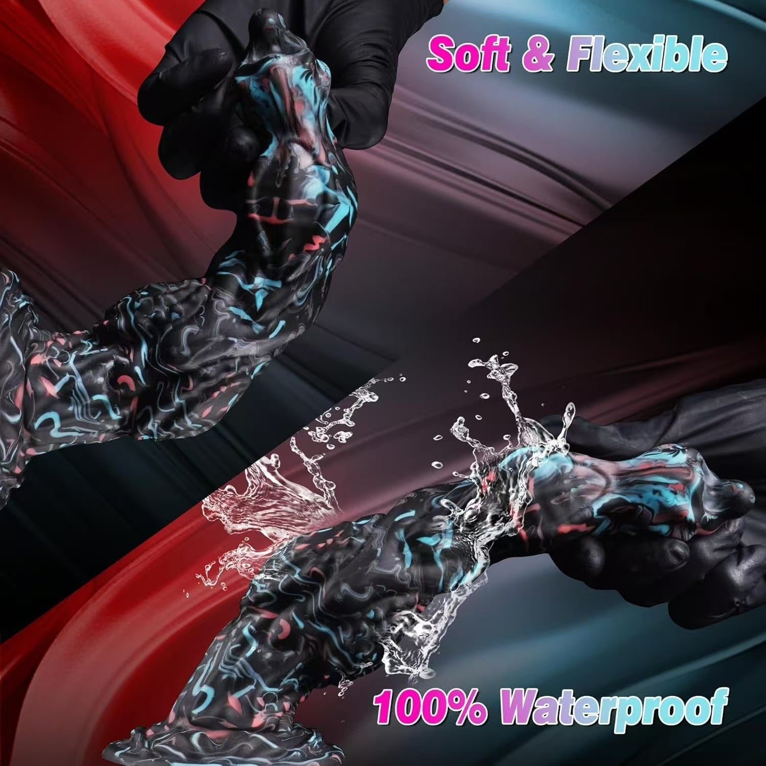 8.5 inch Silicone Suction Cup Alien Dog Dildo STS