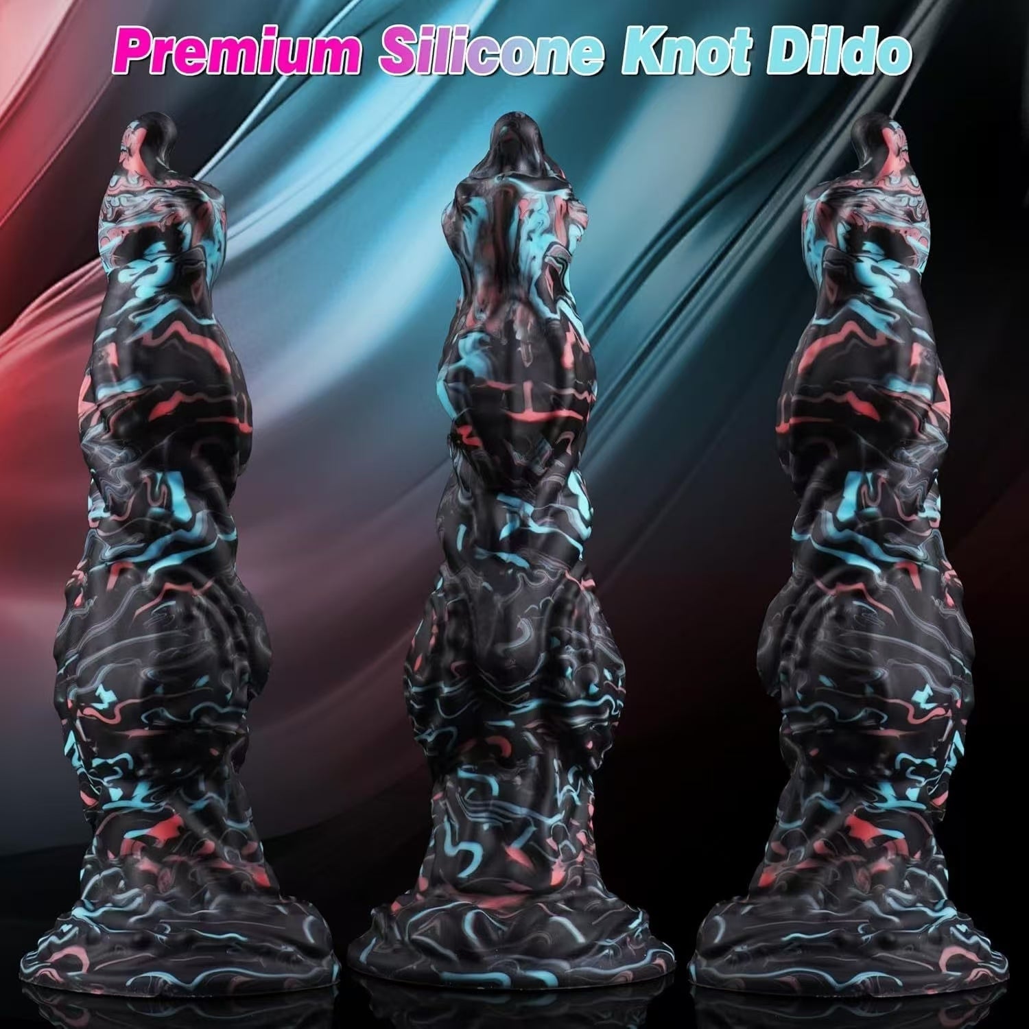 8.5 inch Silicone Suction Cup Alien Dog Dildo STS