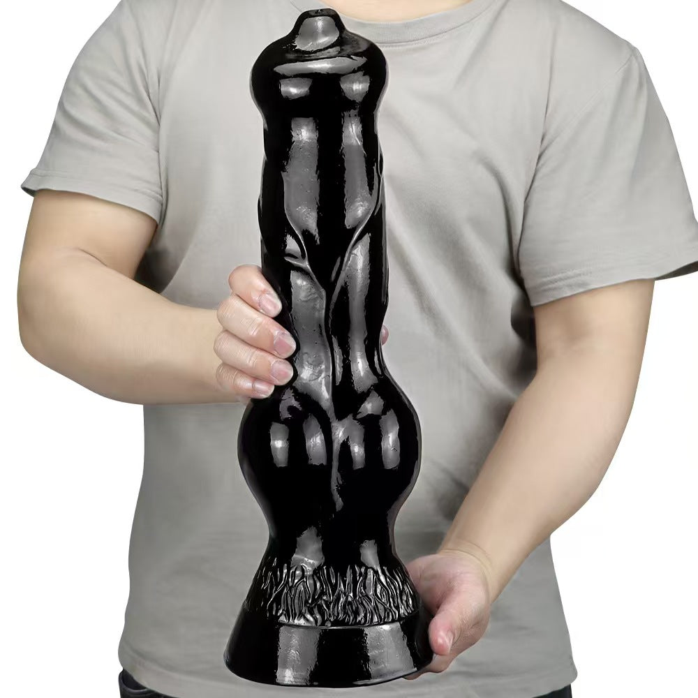 Giant Black Dog Penis Animal Dildo Xoxomoving