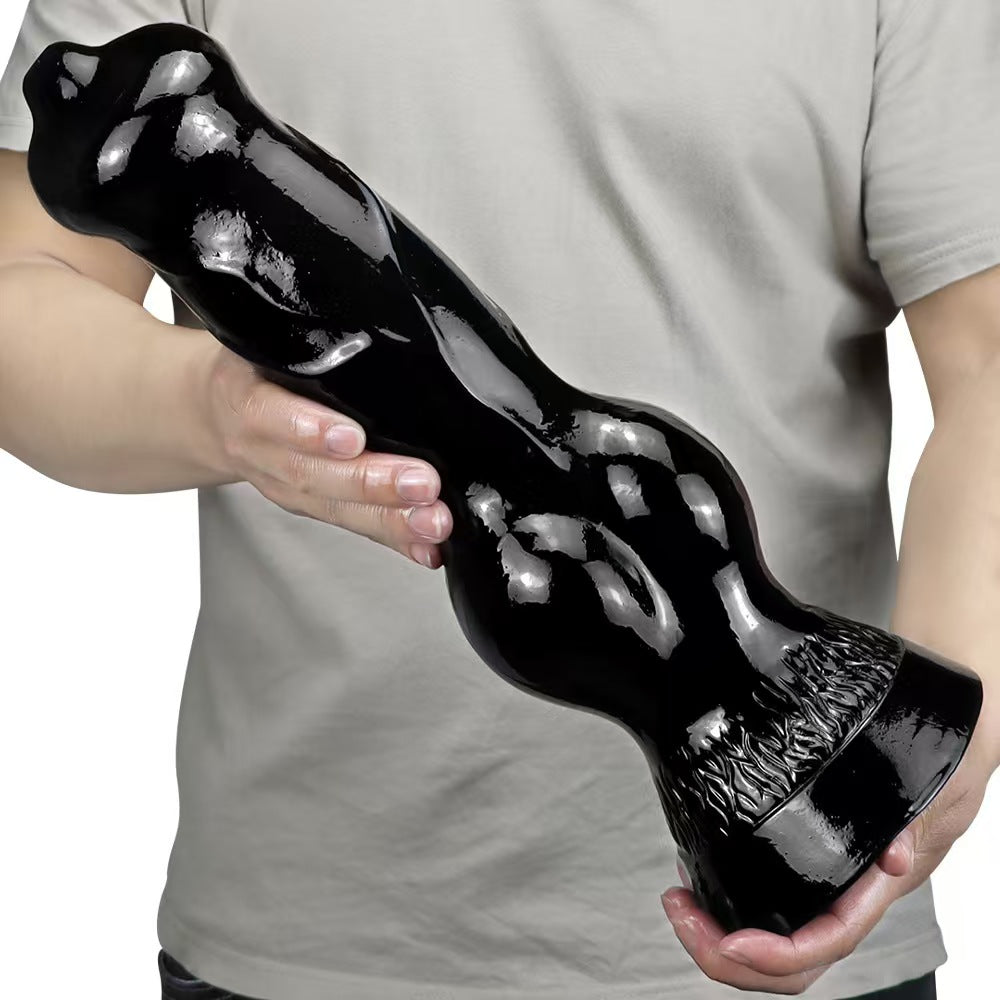 Giant Black Dog Penis Animal Dildo Xoxomoving
