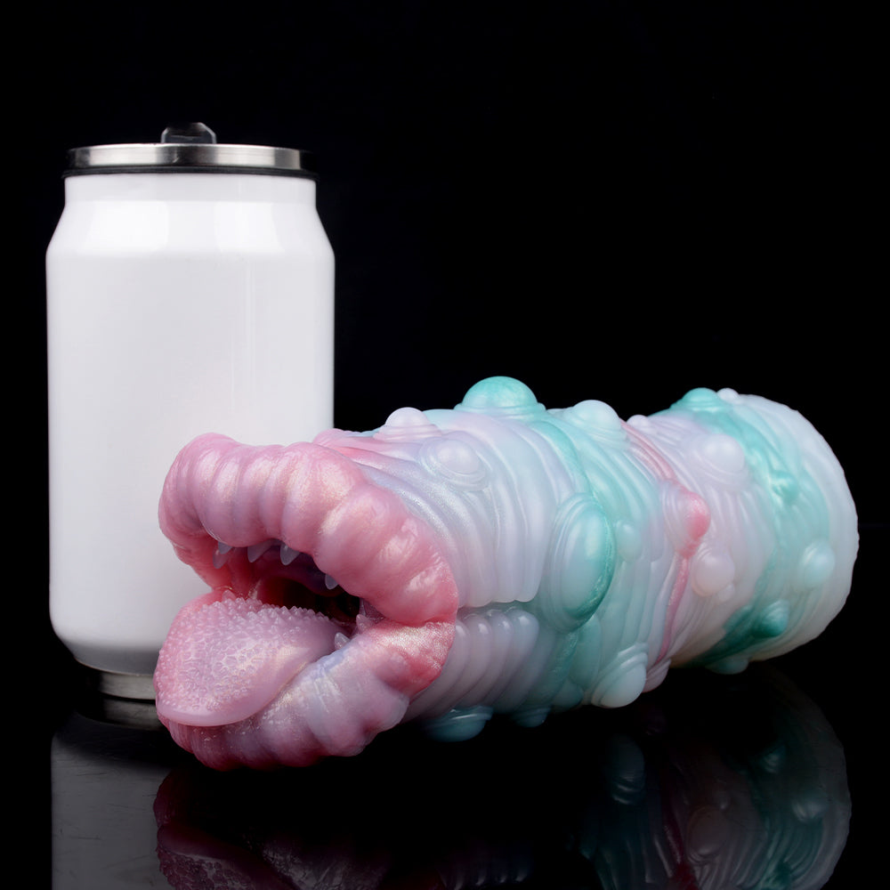 Monster Oral Sex Pocket Pussy - Fantasy Crocodile Mouth Penis Massager Male Masturbator Xoxomoving