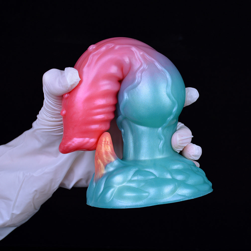 7 Inch Silicone Knot Dog Spiked Dildo Xoxomoving