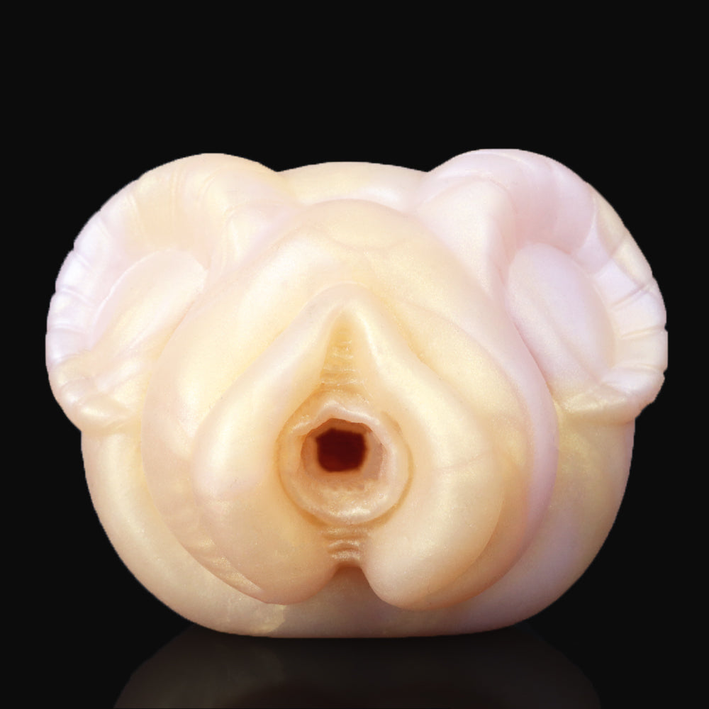 Peach Sheep Pocket Pussy Masturbator - Fantasy Silicone Stroker Masturbation Cup for Men Xoxomoving