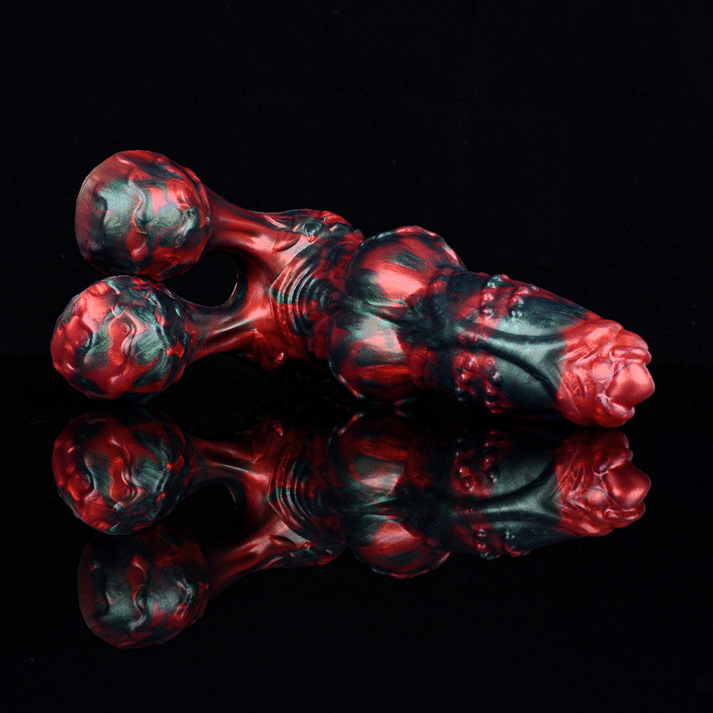 7 Inch Knot Monster Silicone Dog Dildo Xoxomoving